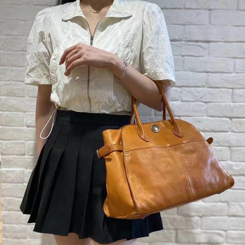 Aria Leather Crossbody — detail view